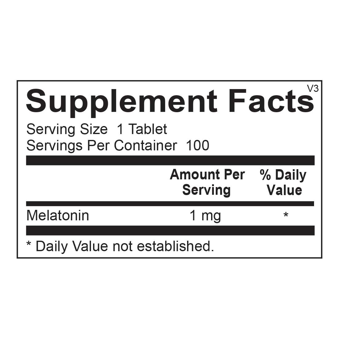 Melatonin 1 mg