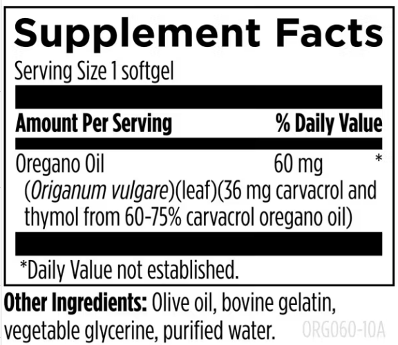 Oil of Oregano