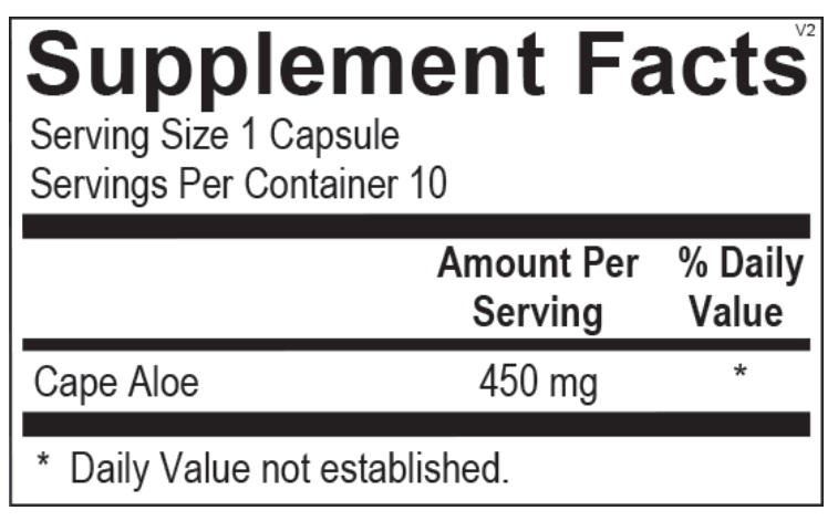 Super Aloe 450 Blister Packs