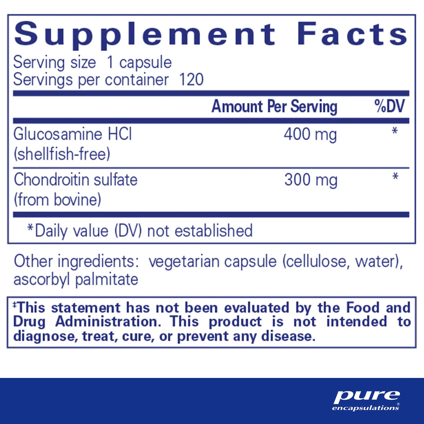 Glucosamine HCL+ Chondroitin