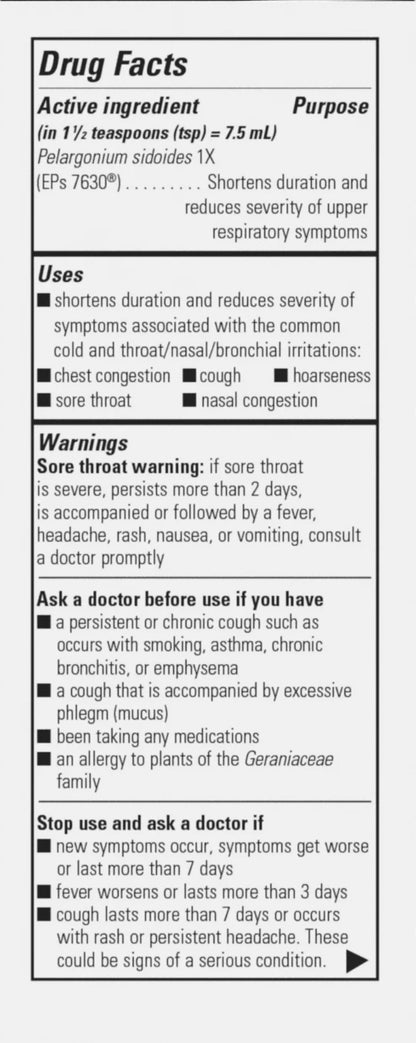 V Clear EPs 7630 Syrup