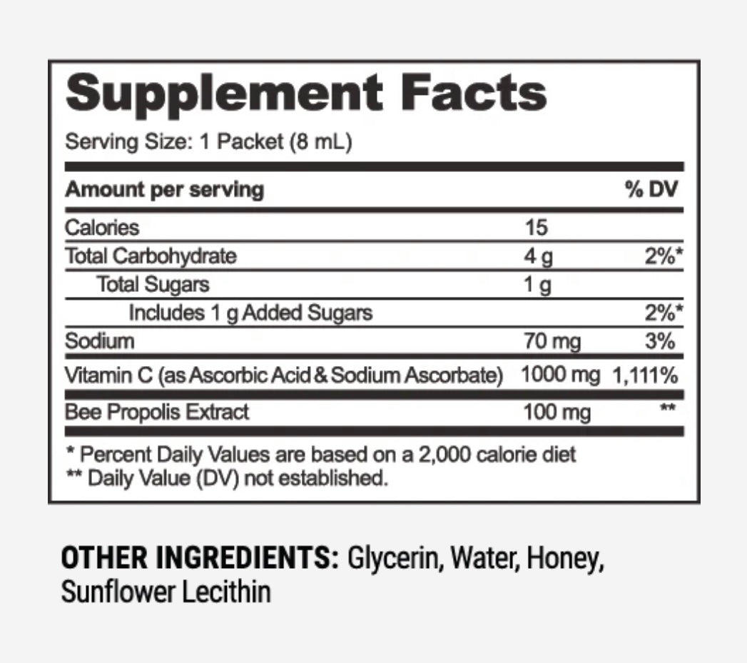Propolis + Vitamin C Liposomal