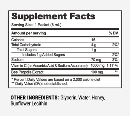 Propolis + Vitamin C Liposomal