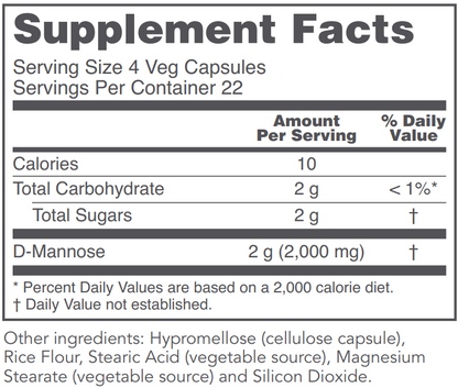D-Mannose 500mg