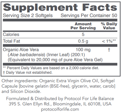 Aloe Vera Gels