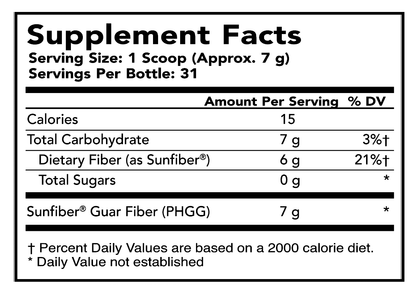 Sun Fiber Powder