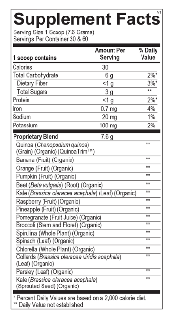 Indigo Greens Powder