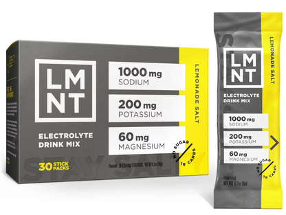 LMNT Zero-Sugar Electrolytes (Lemonade)
