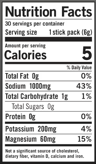 LMNT Zero-Sugar Electrolytes (Orange)