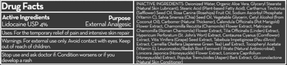 Releveum with 4% Lidocaine