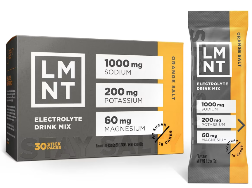 LMNT Zero-Sugar Electrolytes (Orange)