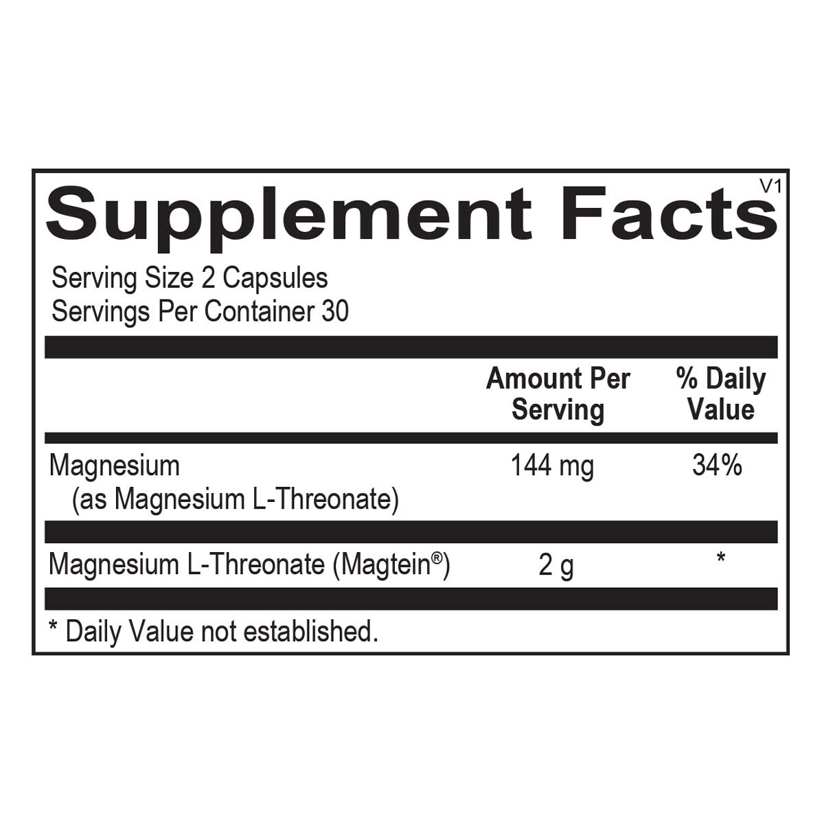 Ultra Magnesium L-Threonate