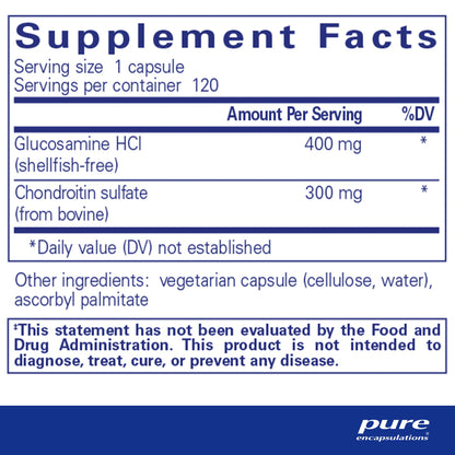 Glucosamine HCL+ Chondroitin